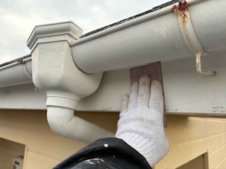 【下地処理】破風板