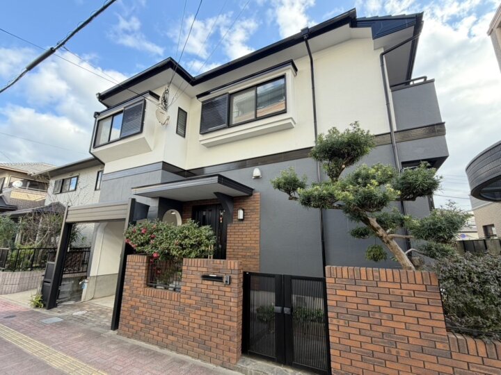 福岡市西区【45坪】外壁塗装
