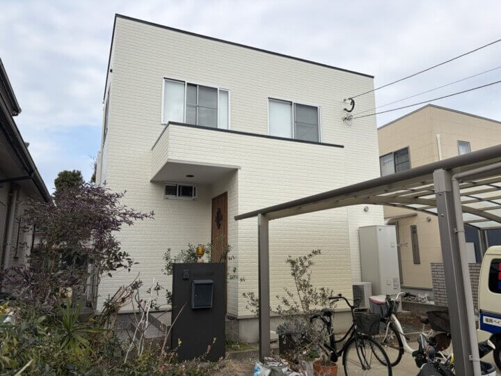 福岡県大野城市【35坪】外壁塗装