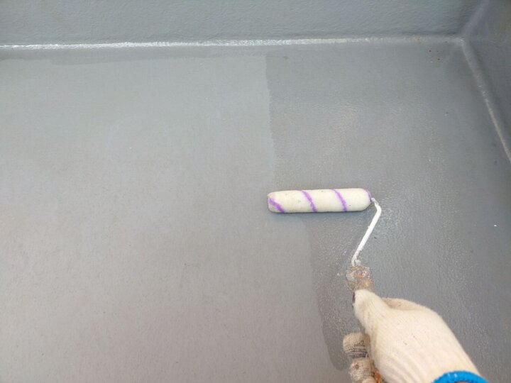 【プライマー塗布】ベランダ