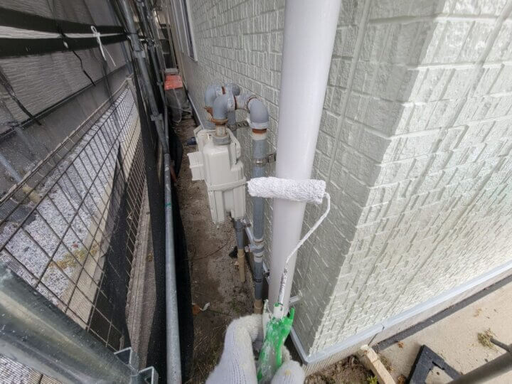 【上塗り】雨樋