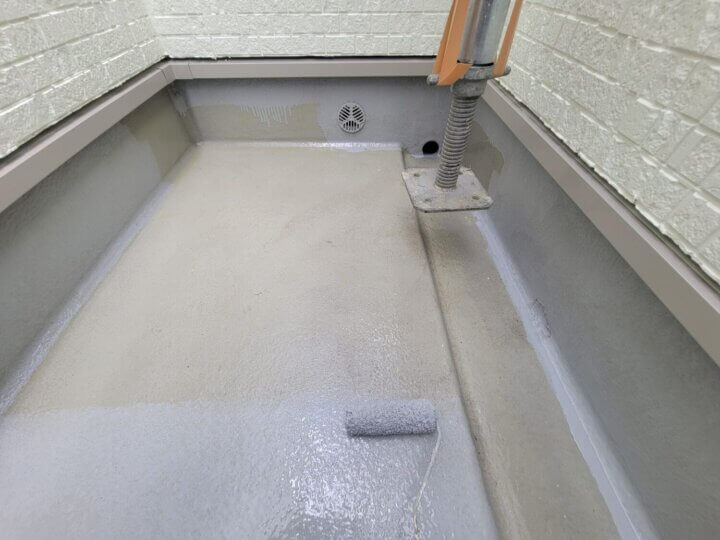 【ウレタン防水①】ベランダ