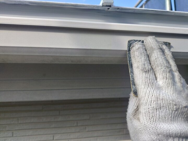 【下地処理】雨樋