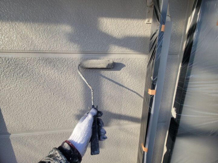 【上塗り】ベランダ