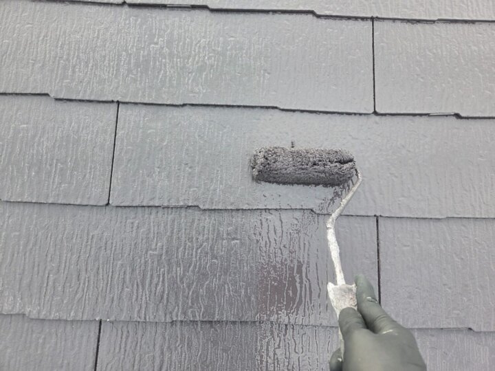 【上塗り】屋根