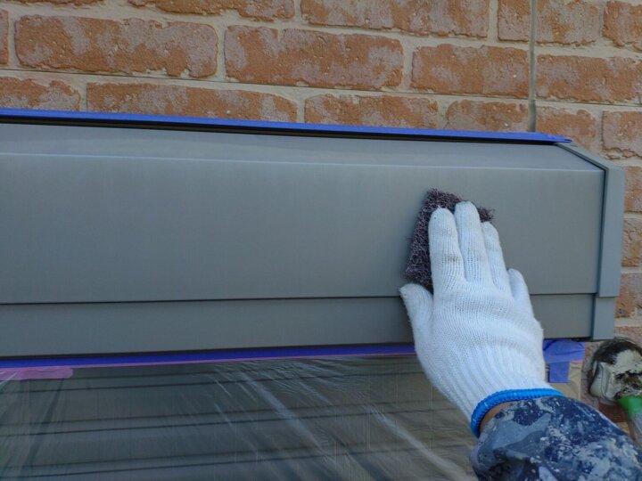 【下地処理】シャッターボックス