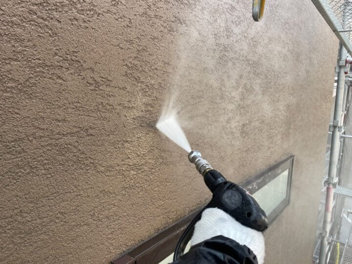 【高圧洗浄】外壁