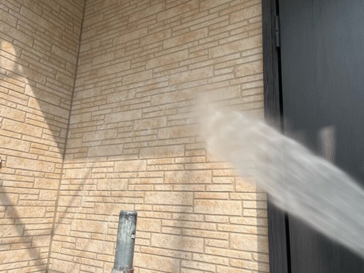 【高圧洗浄】外壁