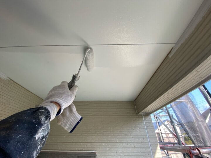 【中塗り】軒天井