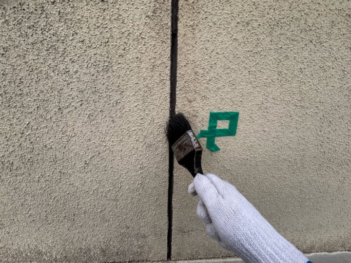 【撤去後清掃】板間目地コーキング