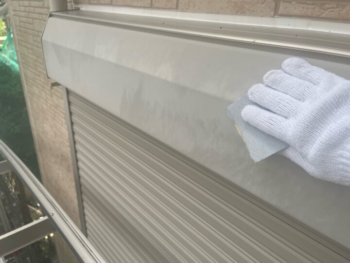 【下地処理】シャッターボックス