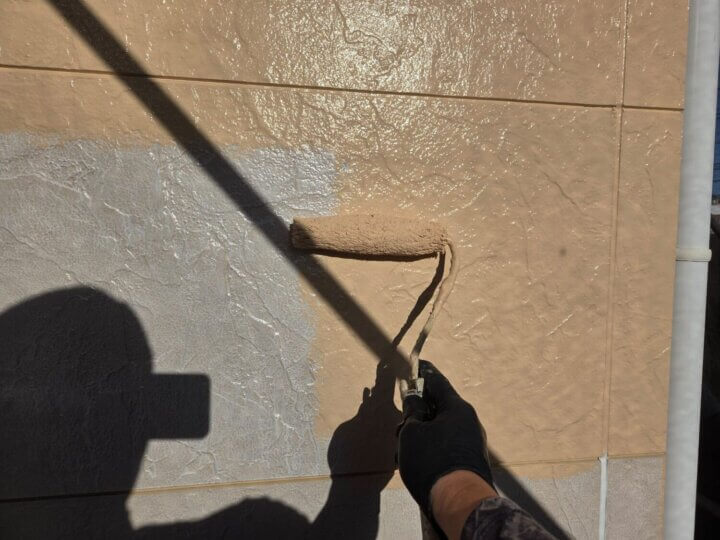 【中塗り】外壁