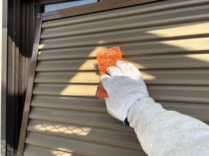 【下地処理】雨戸