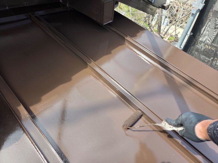 【上塗り】屋根