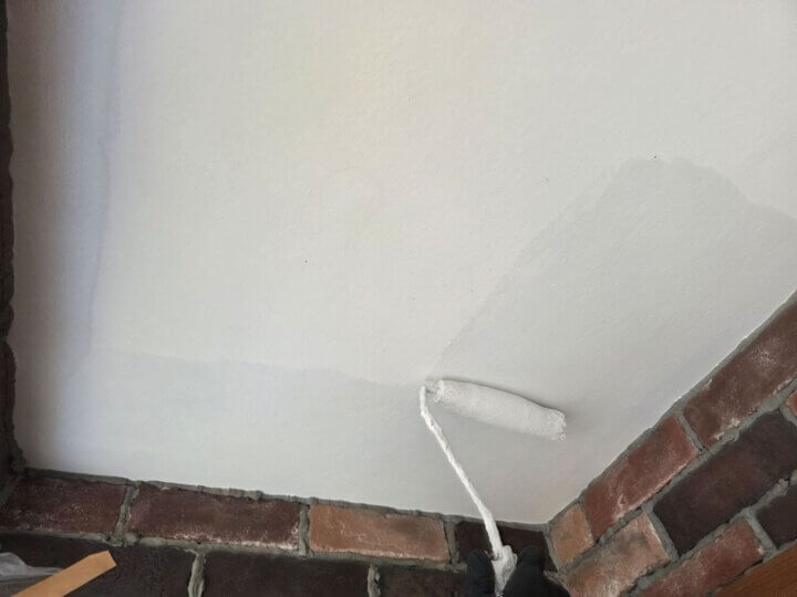 【上塗り】軒天井