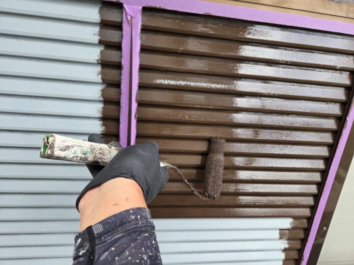 【中塗り】雨戸