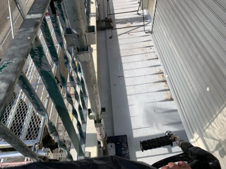 【高圧洗浄】バルコニー