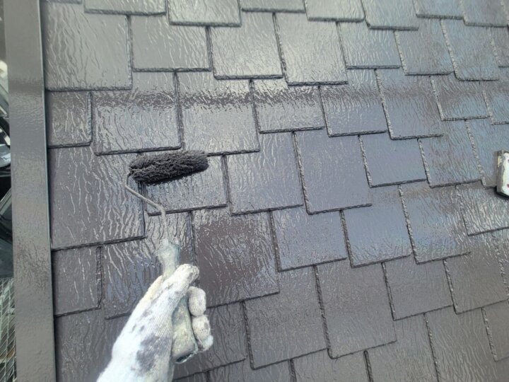 【上塗り】屋根