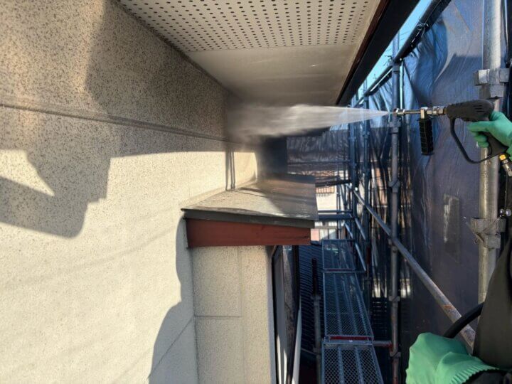 【高圧洗浄】外壁