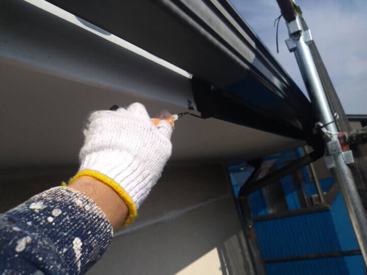 【中塗り】破風板