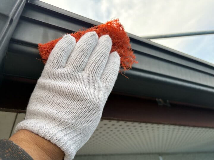 【下地処理】雨樋