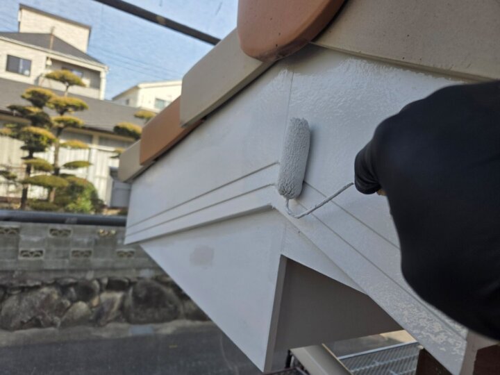 【中塗り】破風板