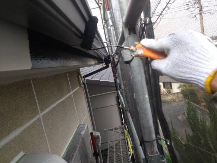 【中塗り】雨樋