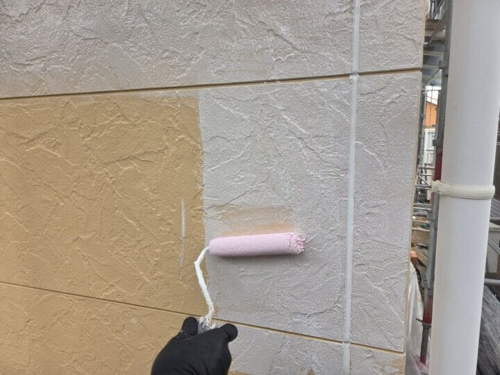 【下塗り】外壁