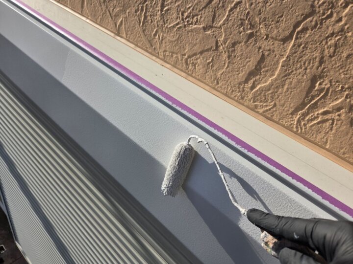 【上塗り】シャッターボックス