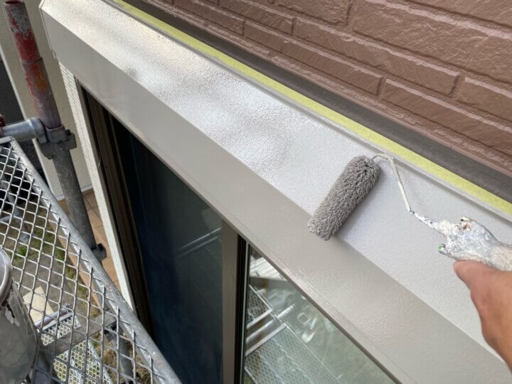 【上塗り】シャッターボックス