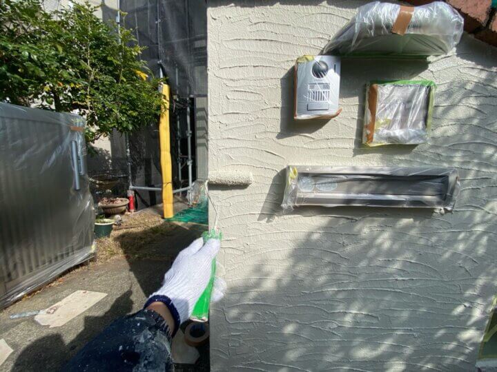 【中塗り】外構