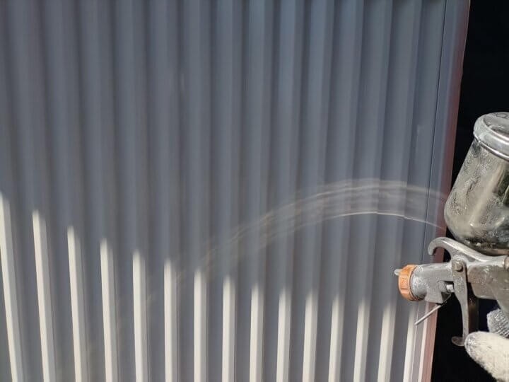 【上塗り】雨戸