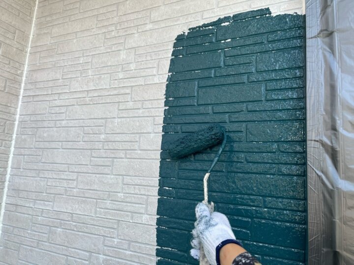 【中塗り】外壁