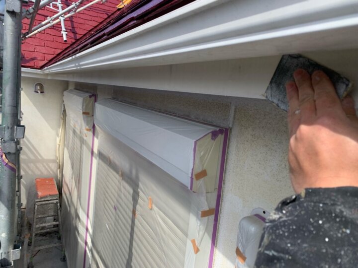 【下地処理】破風板