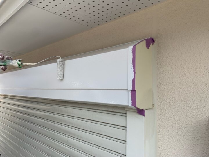 【上塗り】シャッターボックス