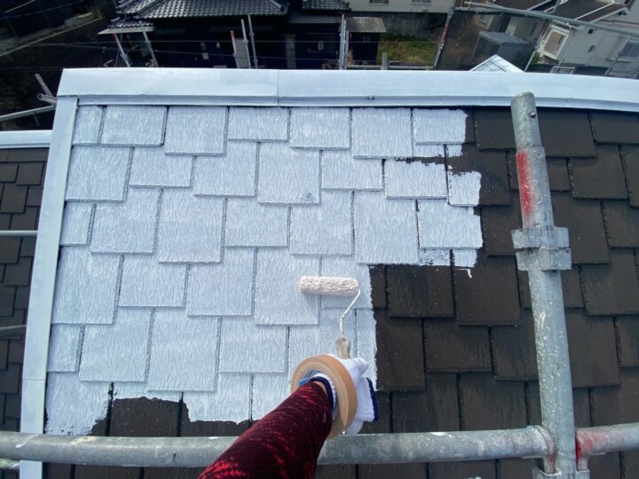 【下塗り】屋根