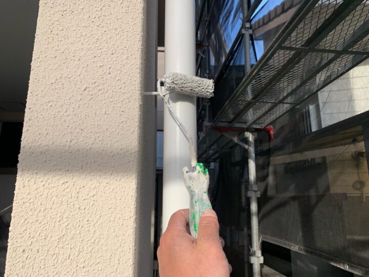 【上塗り】雨樋