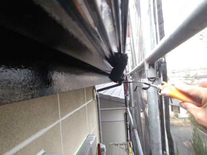 【上塗り】雨樋