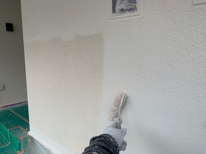 【下塗り】外壁