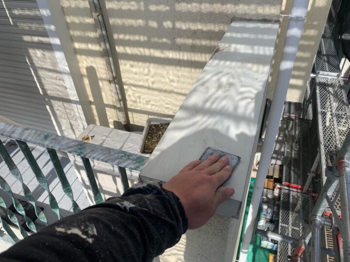 【下地処理】笠木