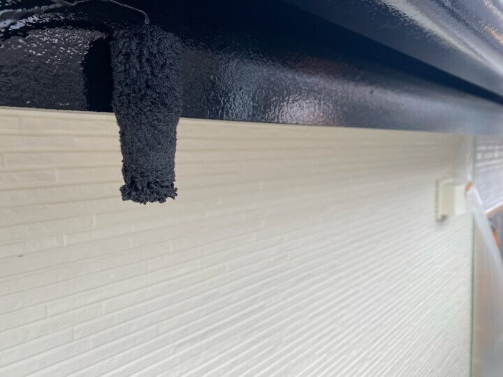 【上塗り】破風板