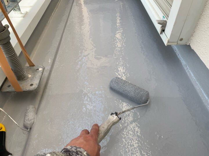 【上塗り】バルコニー