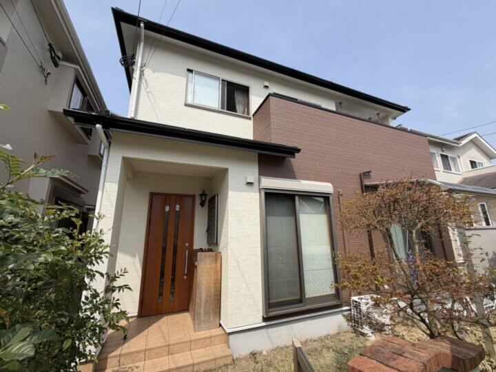 福岡県大野城市【35坪】外壁塗装