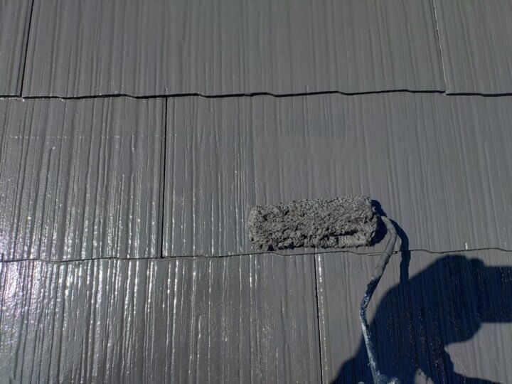 【上塗り】屋根