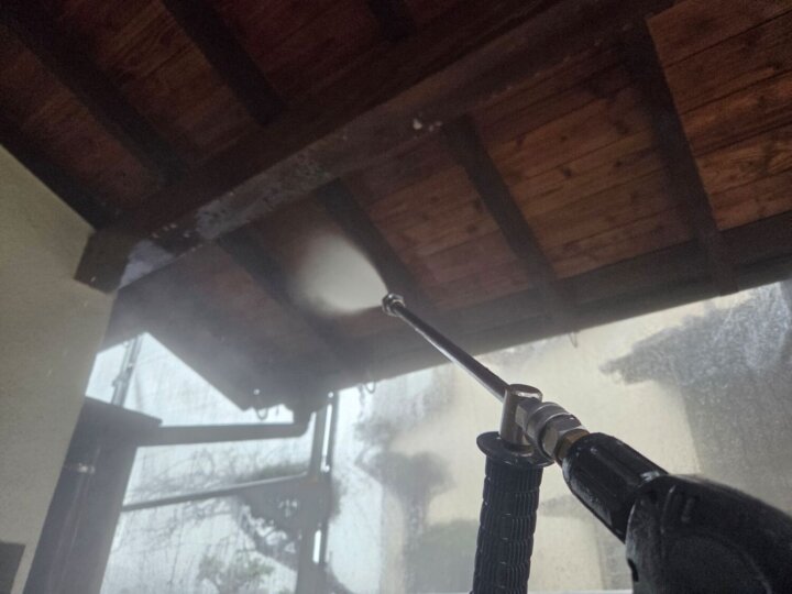 【高圧洗浄】軒天井