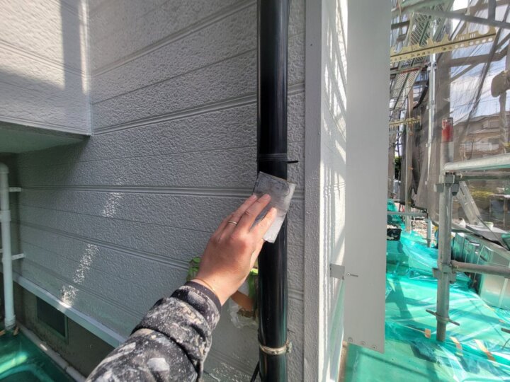 【下地処理】雨樋