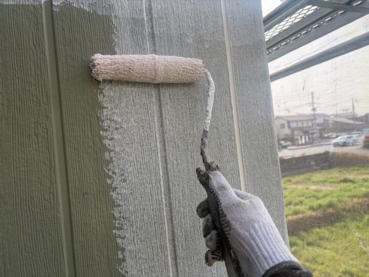 【下塗り】外壁