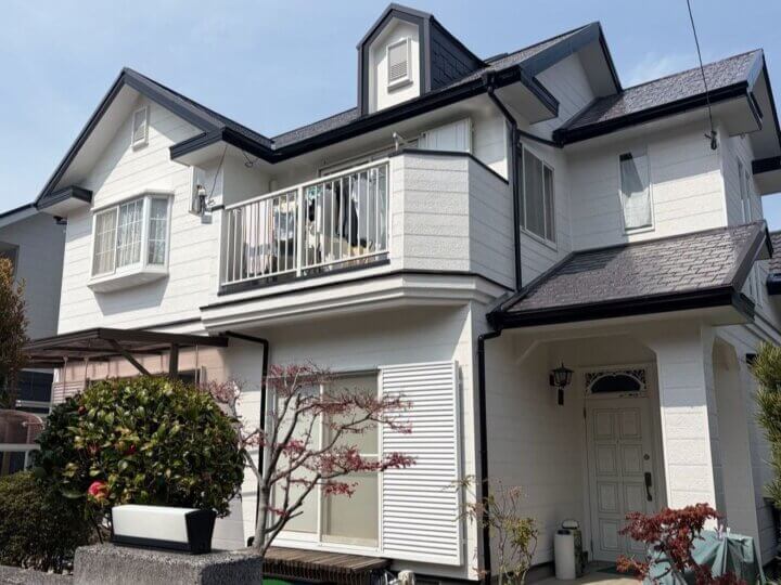 福岡県春日市【35坪】外壁塗装