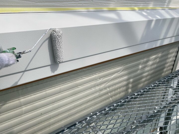 【上塗り】シャッターボックス