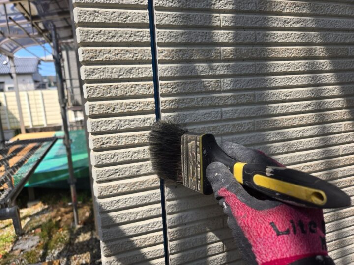 【撤去後清掃】板間目地コーキング